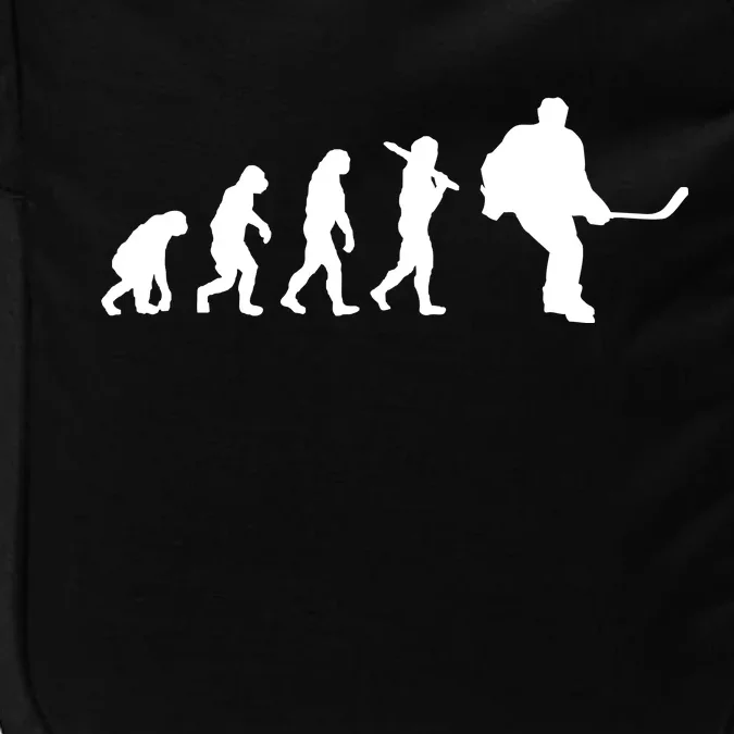 Hockey Evolution Timeline Impact Tech Backpack