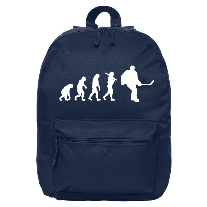 Hockey Evolution Timeline 16 in Basic Backpack