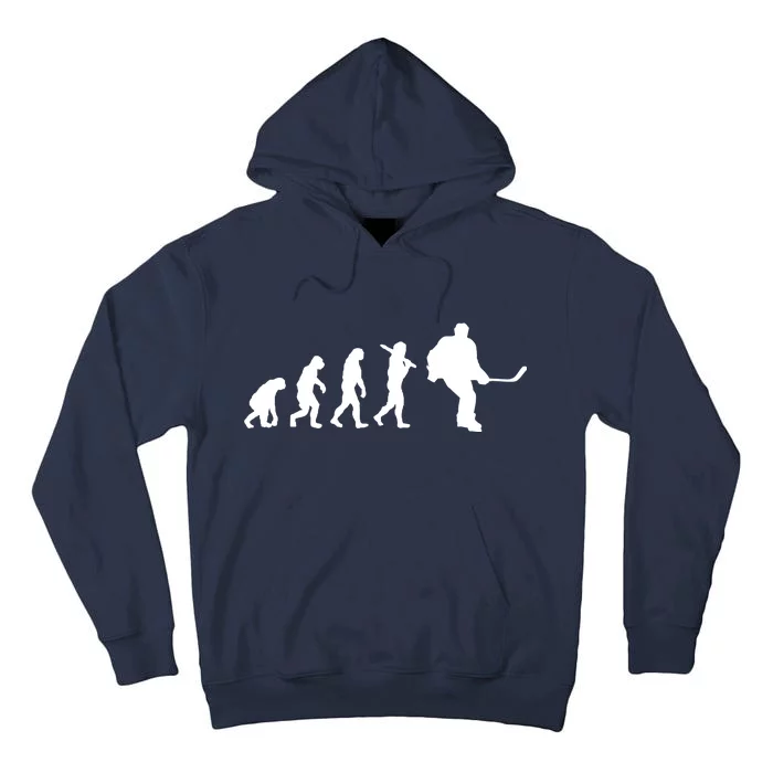 Hockey Evolution Timeline Tall Hoodie