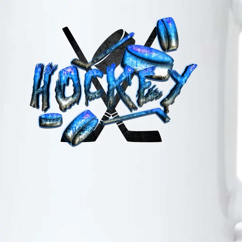 Hockey Stone Logo Black Color Changing Mug