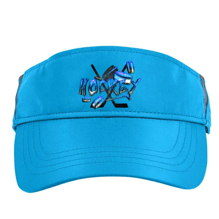 Hockey Stone Logo Adult Drive Performance Visor