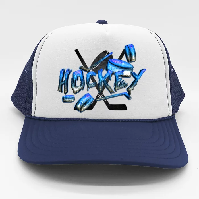 Hockey Stone Logo Trucker Hat