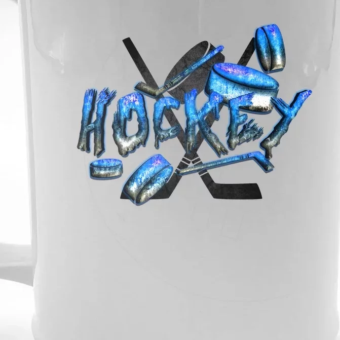 Hockey Stone Logo Front & Back Beer Stein