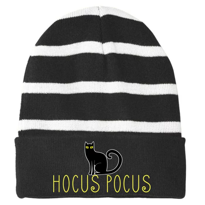 Hocus Pocus Striped Beanie with Solid Band