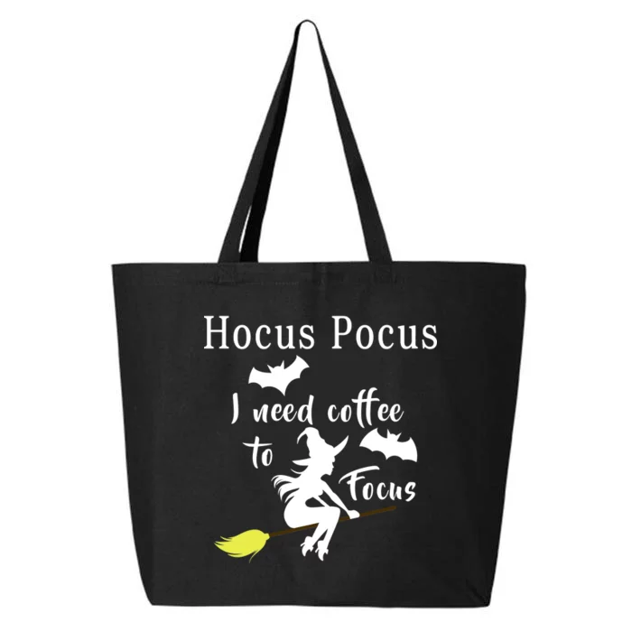 Hocus Pocus I Need Coffee To Focus 25L Jumbo Tote