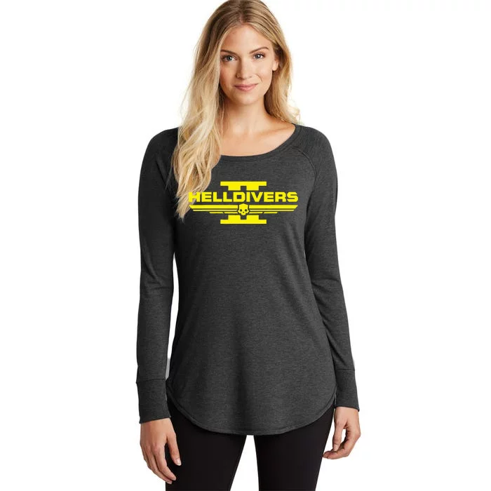 Hell Of Divers Helldiving Women's Perfect Tri Tunic Long Sleeve Shirt