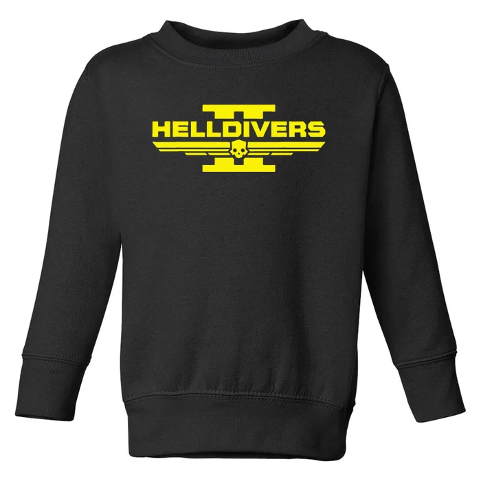 Hell Of Divers Helldiving Toddler Sweatshirt