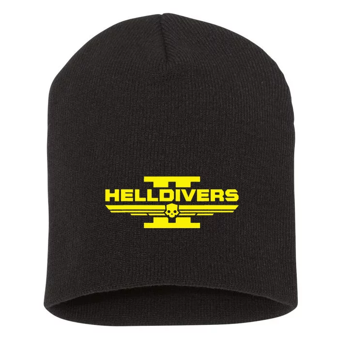 Hell Of Divers Helldiving Short Acrylic Beanie