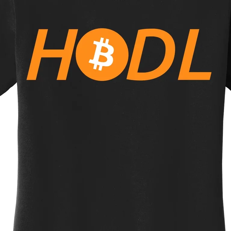 HODL Bitcoin Logo Women's T-Shirt