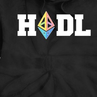 Hodl Ethereum ETH Crypto Currency To the Moon Tie Dye Hoodie
