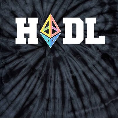 Hodl Ethereum ETH Crypto Currency To the Moon Tie-Dye T-Shirt