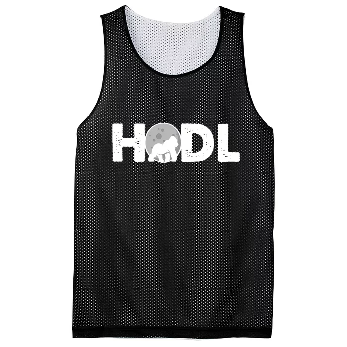 Hodl Stonk to the Moon Ape Crypto Currency Mesh Reversible Basketball Jersey Tank