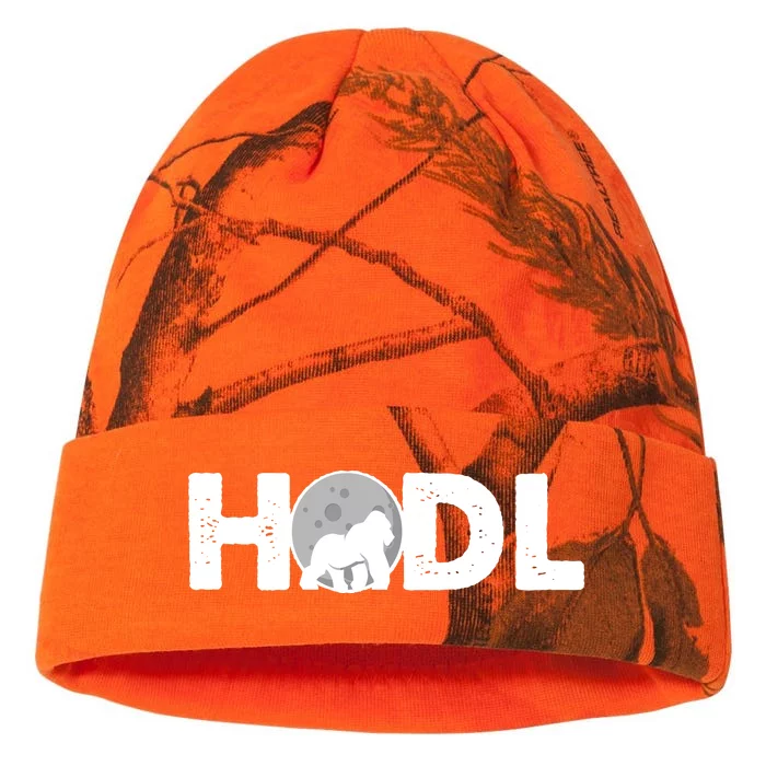 Hodl Stonk to the Moon Ape Crypto Currency Kati - 12in Camo Beanie