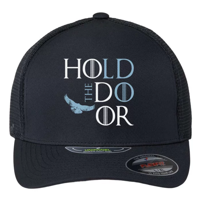 Hodor Hold The Door Flexfit Unipanel Trucker Cap