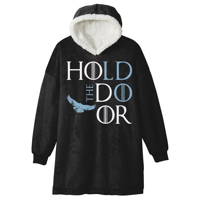 Hodor Hold The Door Hooded Wearable Blanket