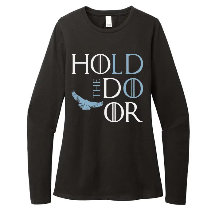 Hodor Hold The Door Womens CVC Long Sleeve Shirt