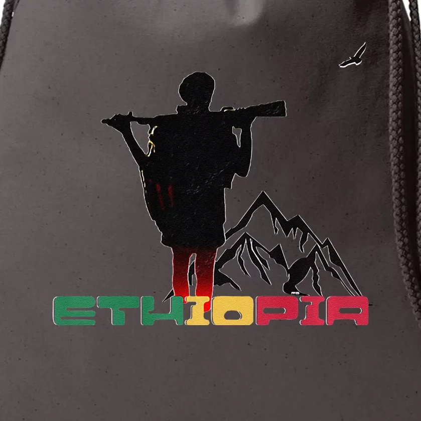 Honor Of Ethiopia Premium Drawstring Bag