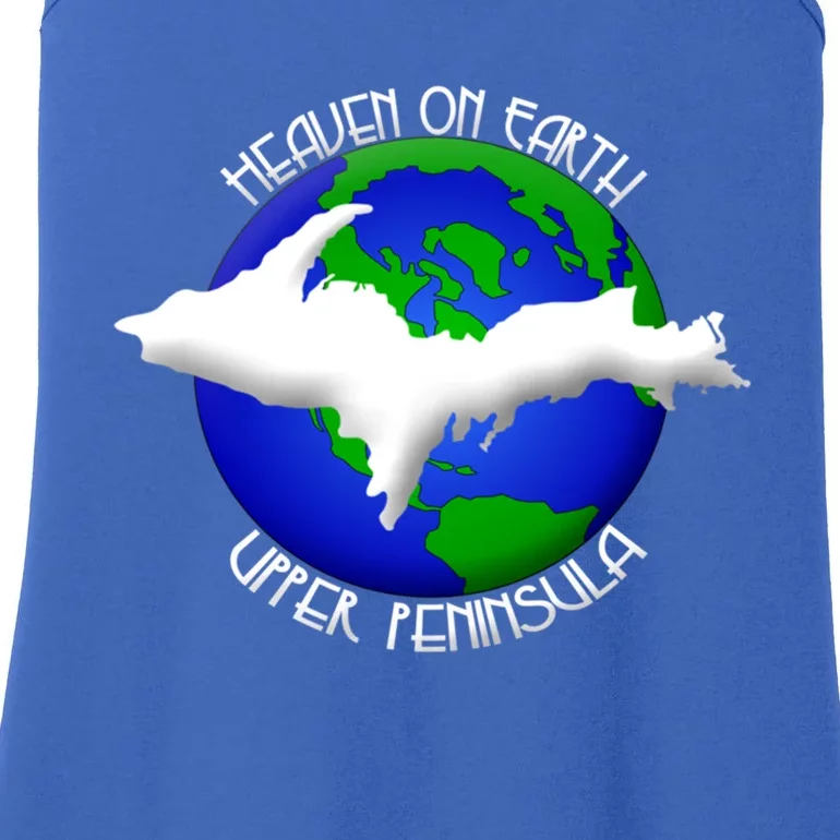 Heaven On Earth Upper Peninsula Michigan Yoopers 906 Cute Gift Ladies Essential Tank