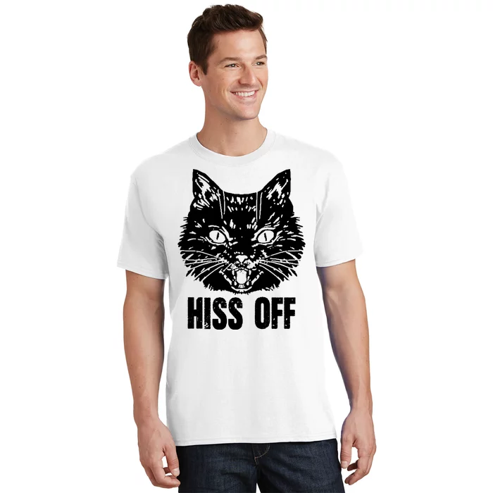 Hiss Off Funny Cat Lover Gift T-Shirt