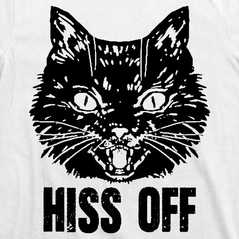 Hiss Off Funny Cat Lover Gift T-Shirt