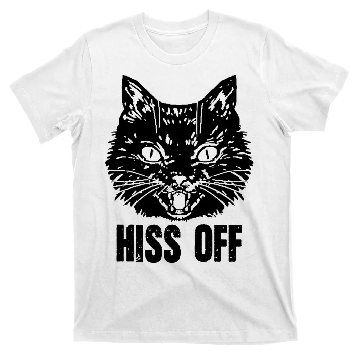 Hiss Off Funny Cat Lover Gift T-Shirt