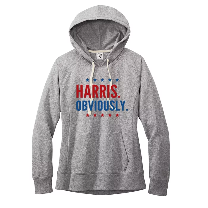 Harris Obviously For 2024 Women's Fleece Hoodie