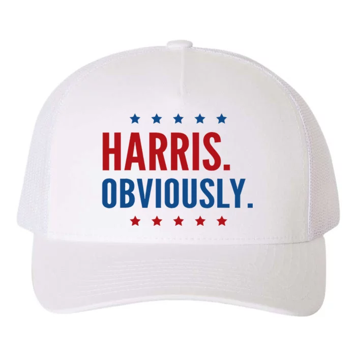 Harris Obviously For 2024 Yupoong Adult 5-Panel Trucker Hat