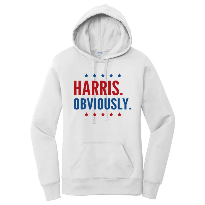 Harris Obviously For 2024 Women's Pullover Hoodie