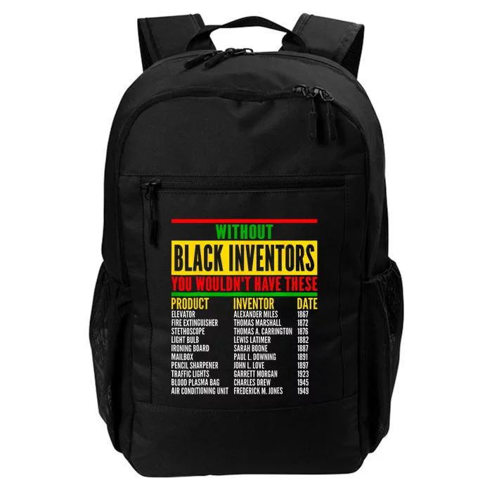 History Of Forgotten Black Inventors Black History Month Daily Commute Backpack