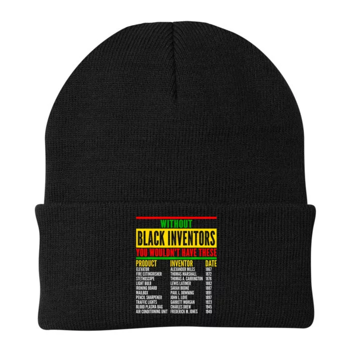 History Of Forgotten Black Inventors Black History Month Knit Cap Winter Beanie