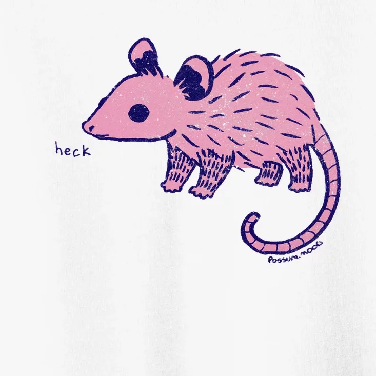 Heck Opossum Funny Animal Gift For Toddler T-Shirt