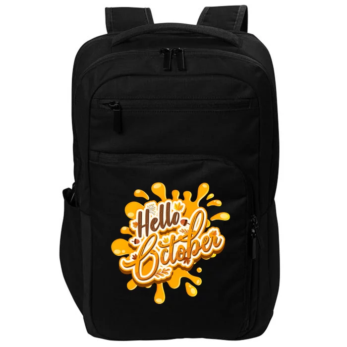 Hello October Fun Fall Impact Tech Backpack