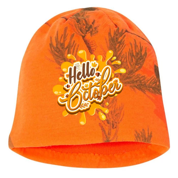 Hello October Fun Fall Kati - Camo Knit Beanie