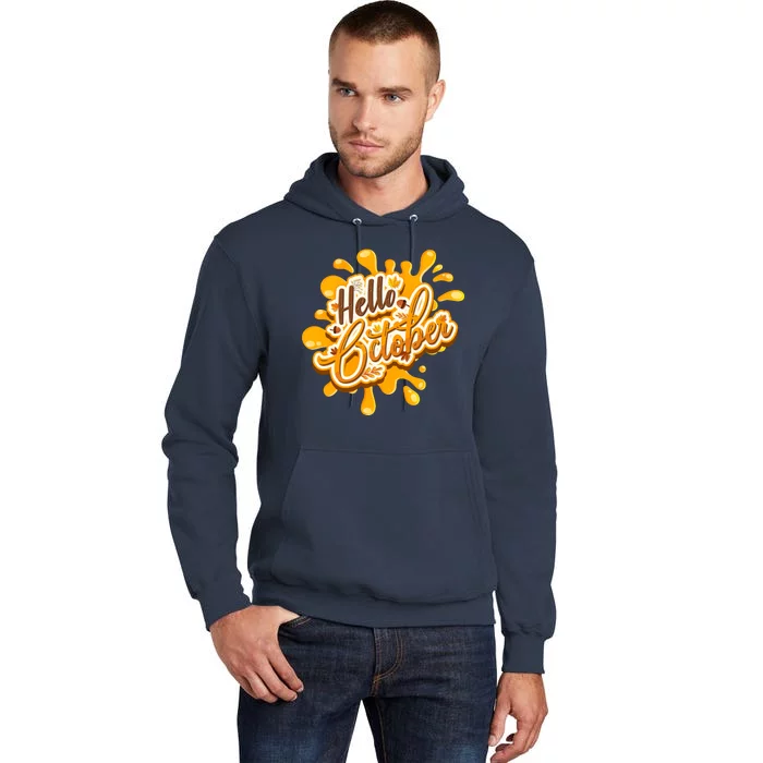 Hello October Fun Fall Tall Hoodie