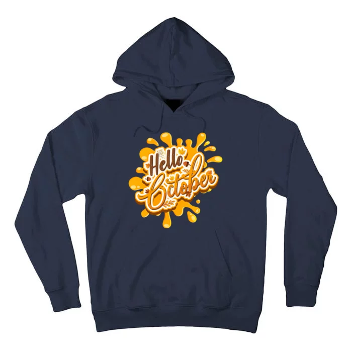 Hello October Fun Fall Tall Hoodie