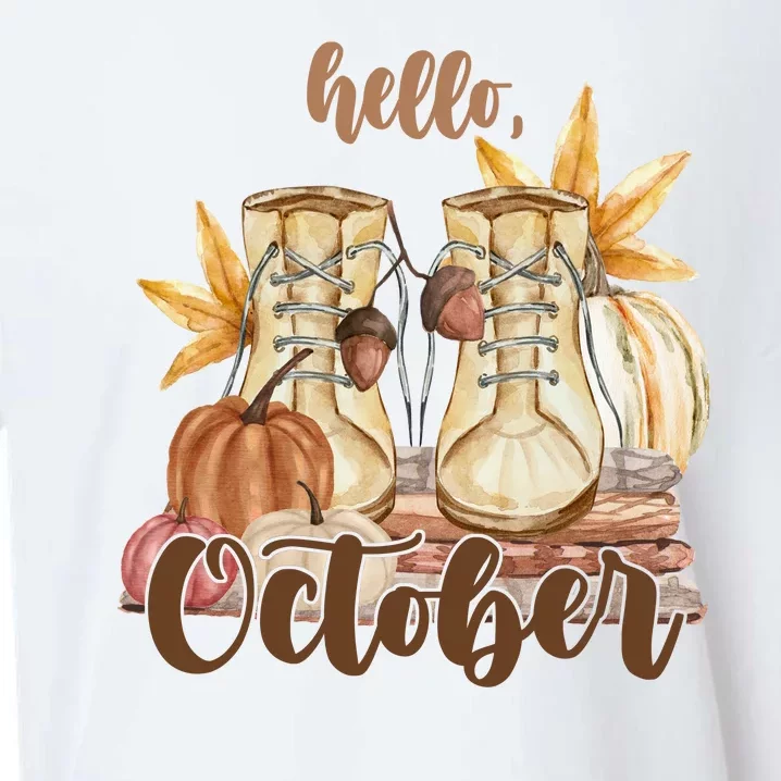 Hello October Fall Lover Sueded Cloud Jersey T-Shirt