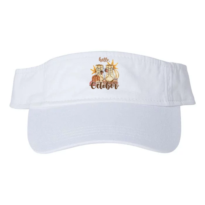 Hello October Fall Lover Valucap Bio-Washed Visor