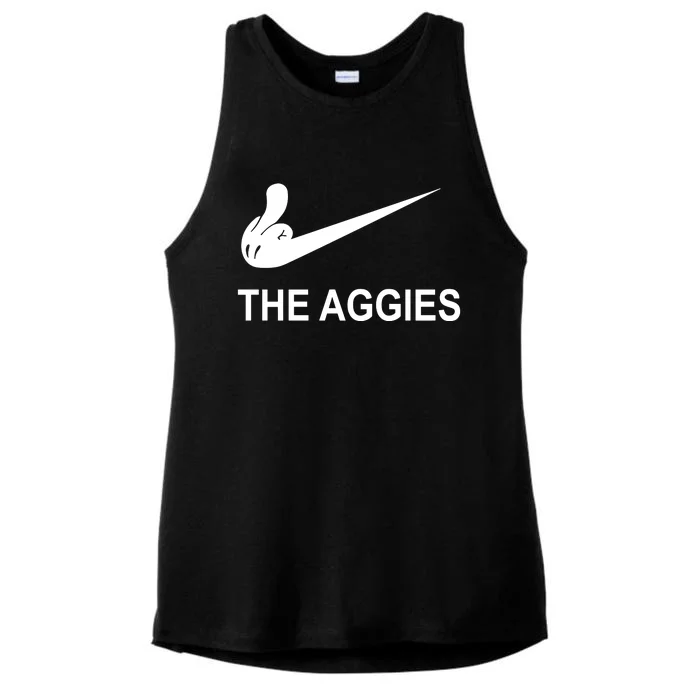 H8 Ou Fuck The Aggies Ladies Tri-Blend Wicking Tank