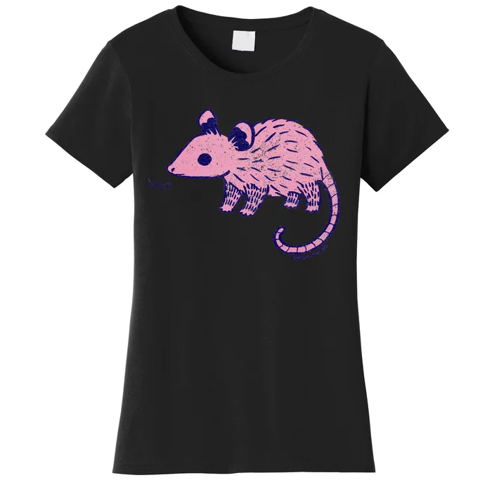 Heck Opossum Funny Animal Gift Women's T-Shirt