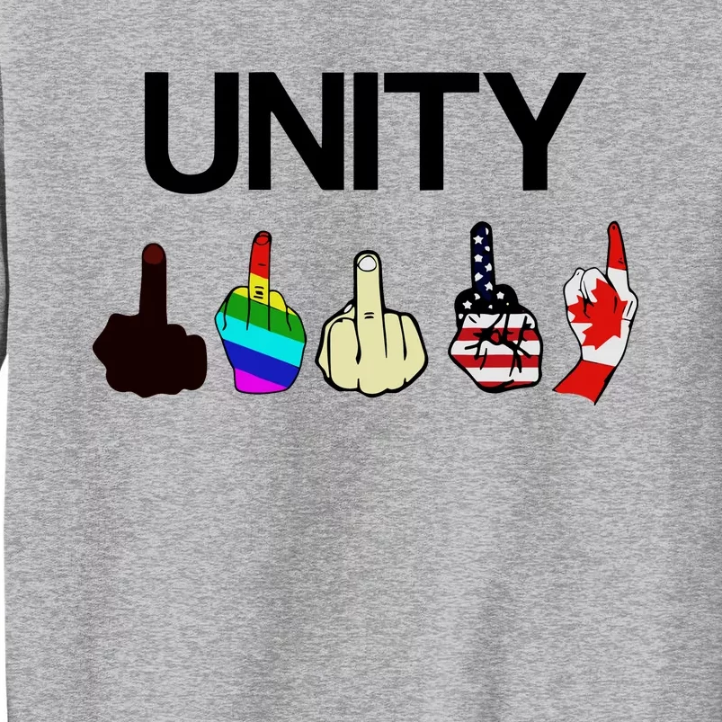 Hang Over Gang Unity Flags Tall Sweatshirt