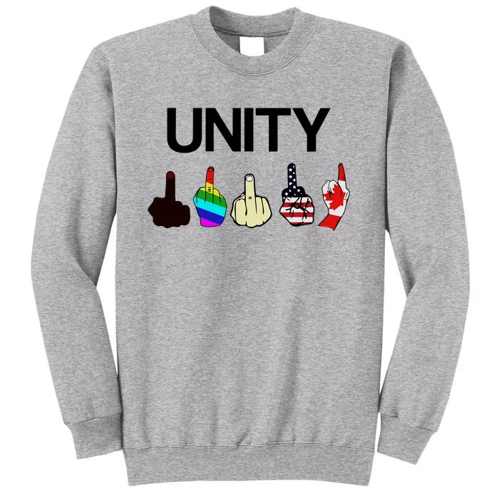 Hang Over Gang Unity Flags Tall Sweatshirt