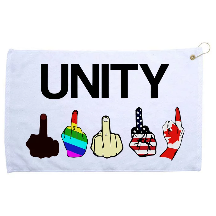 Hang Over Gang Unity Flags Grommeted Golf Towel