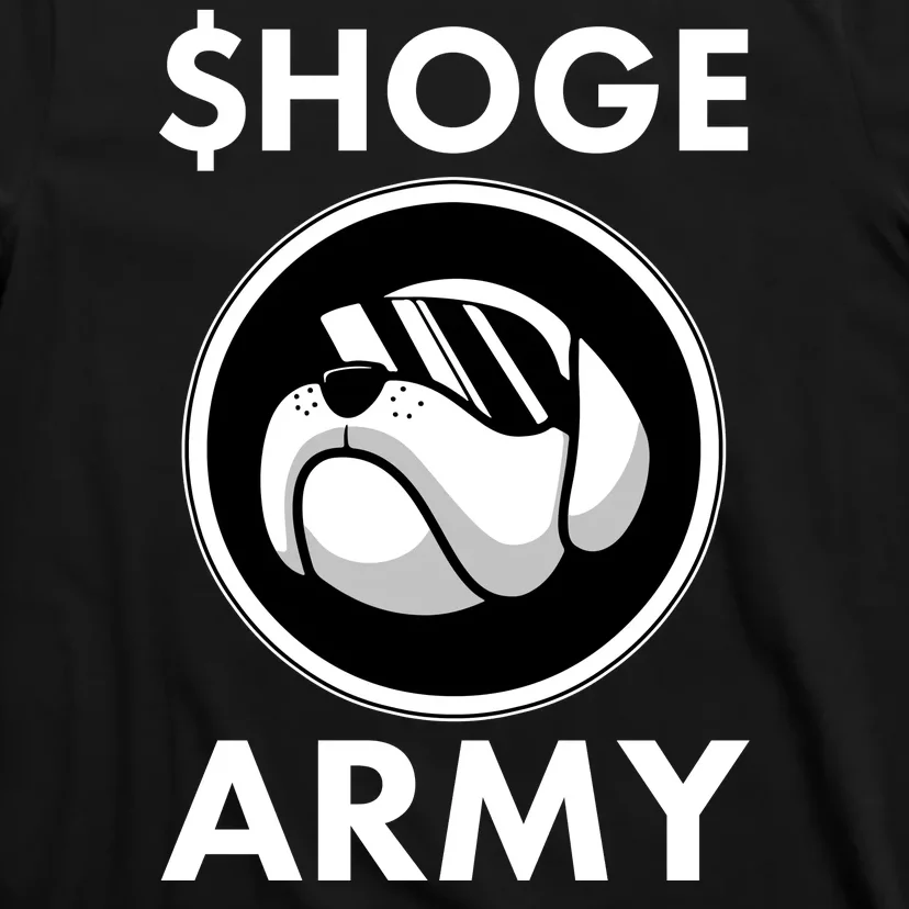 $HOGE ARMY Bitcoin Crypto Coin Doge T-Shirt