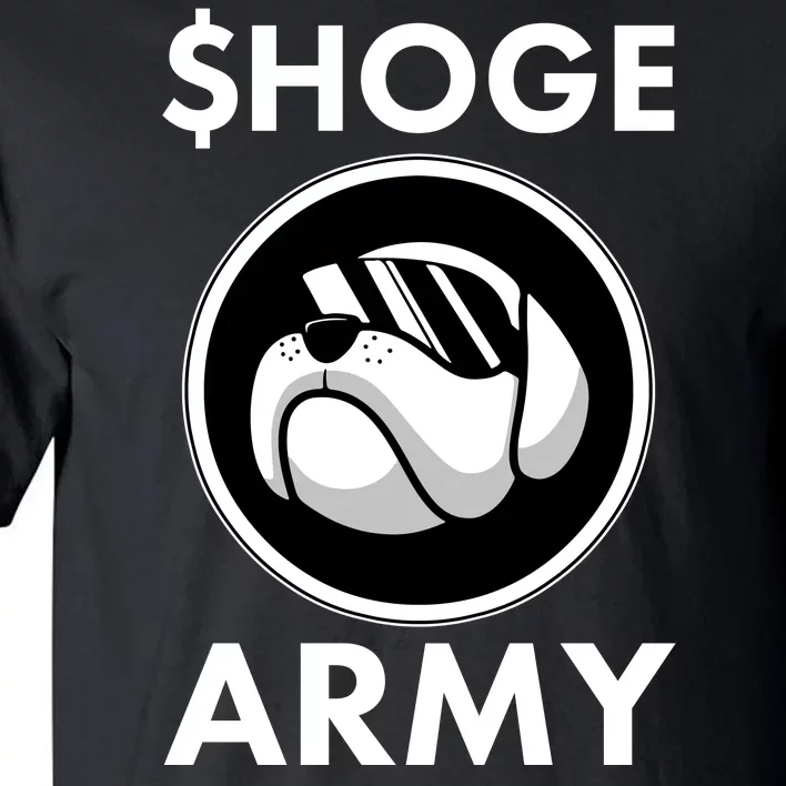 $HOGE ARMY Bitcoin Crypto Coin Doge Tall T-Shirt