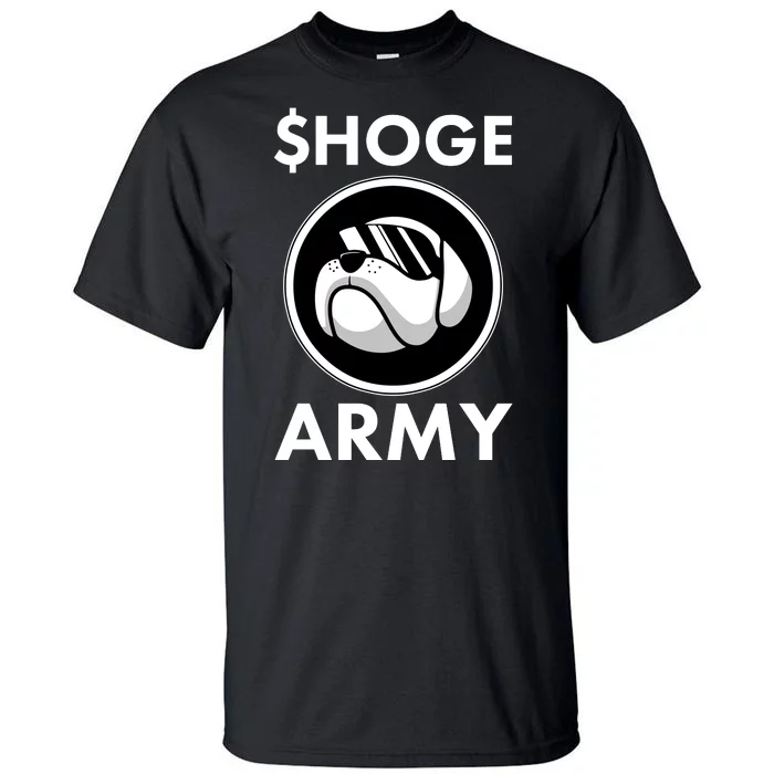 $HOGE ARMY Bitcoin Crypto Coin Doge Tall T-Shirt