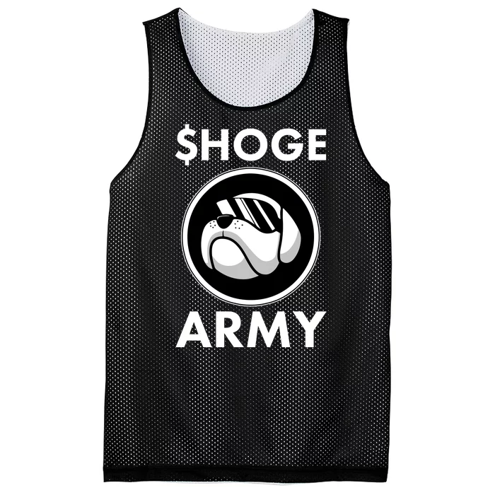 $HOGE ARMY Bitcoin Crypto Coin Doge Mesh Reversible Basketball Jersey Tank