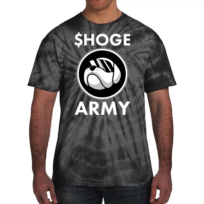 $HOGE ARMY Bitcoin Crypto Coin Doge Tie-Dye T-Shirt