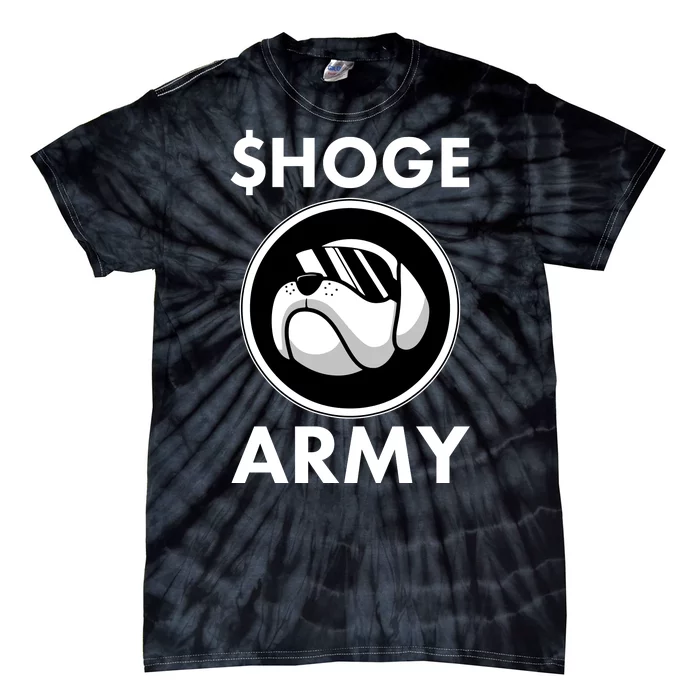 $HOGE ARMY Bitcoin Crypto Coin Doge Tie-Dye T-Shirt