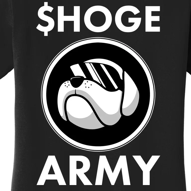 $HOGE ARMY Bitcoin Crypto Coin Doge Women's T-Shirt