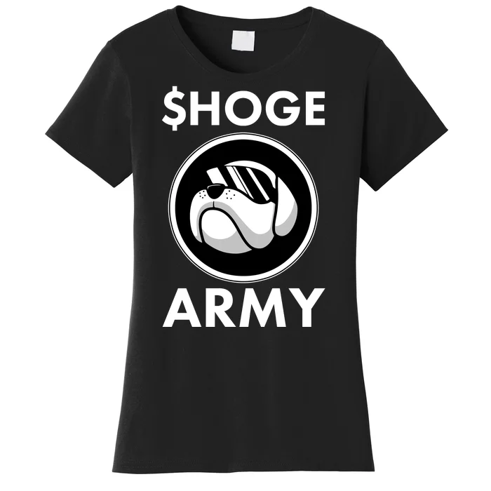 $HOGE ARMY Bitcoin Crypto Coin Doge Women's T-Shirt